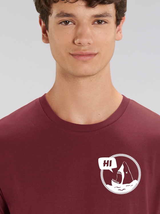päfjes - Hi Hai Haidrun - Fair Wear Männer T-Shirt - Burgundy